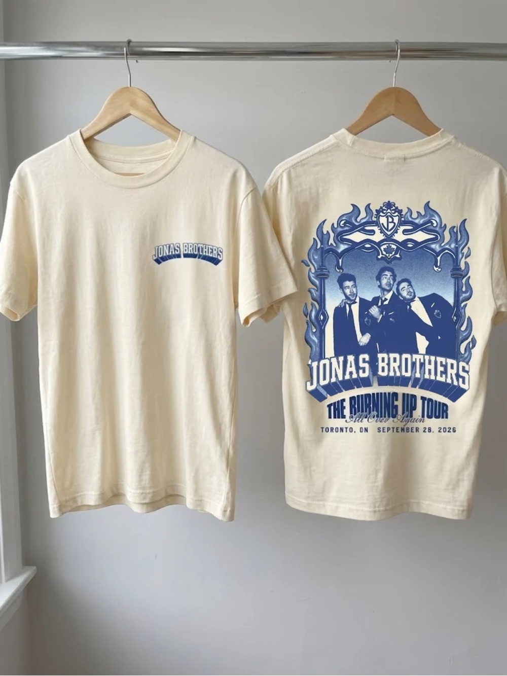 Jonas Brothers Burning Up All Over Again Toronto ON Event 2026 T-shirt